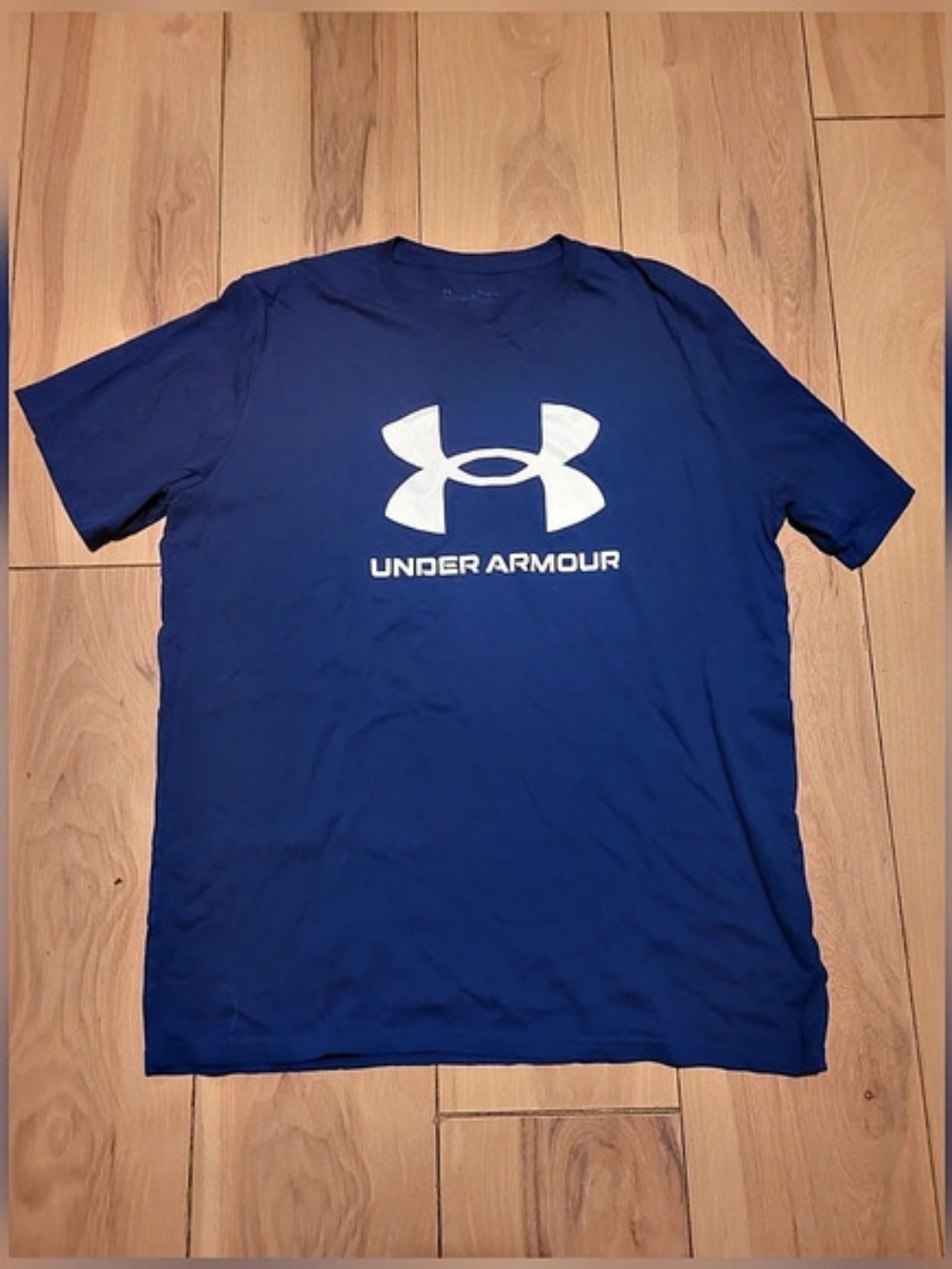Under Armour Men's Big Logo Short Sleeve T-Shirt Blue XL